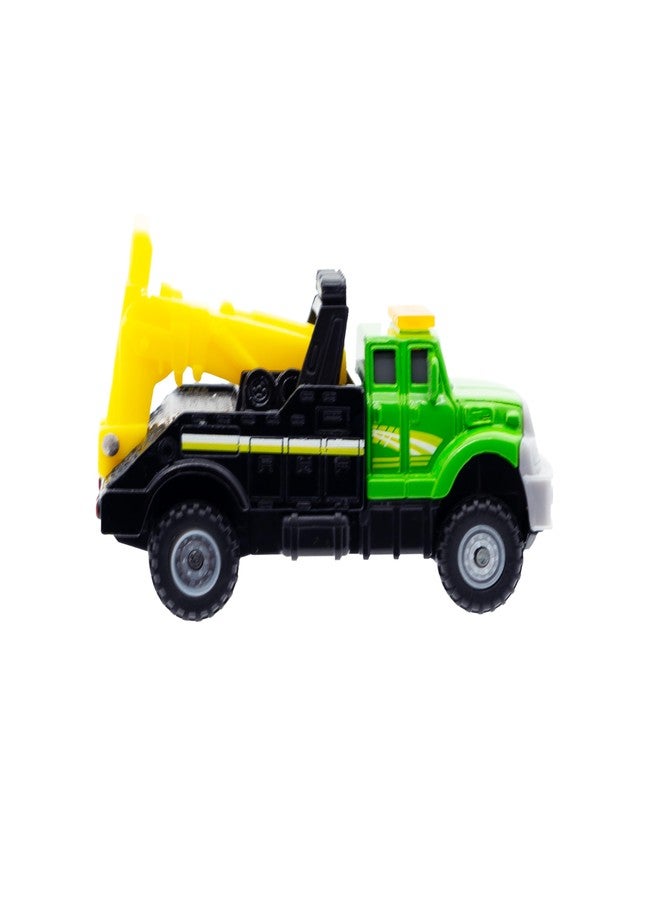 Mighty Fleet Diecast 3-Pack, Tow Truck, Garbage Truck, and Tanker, Durable 3â€ Diecast Vehicles for Kids Ages 3+ - Image 5